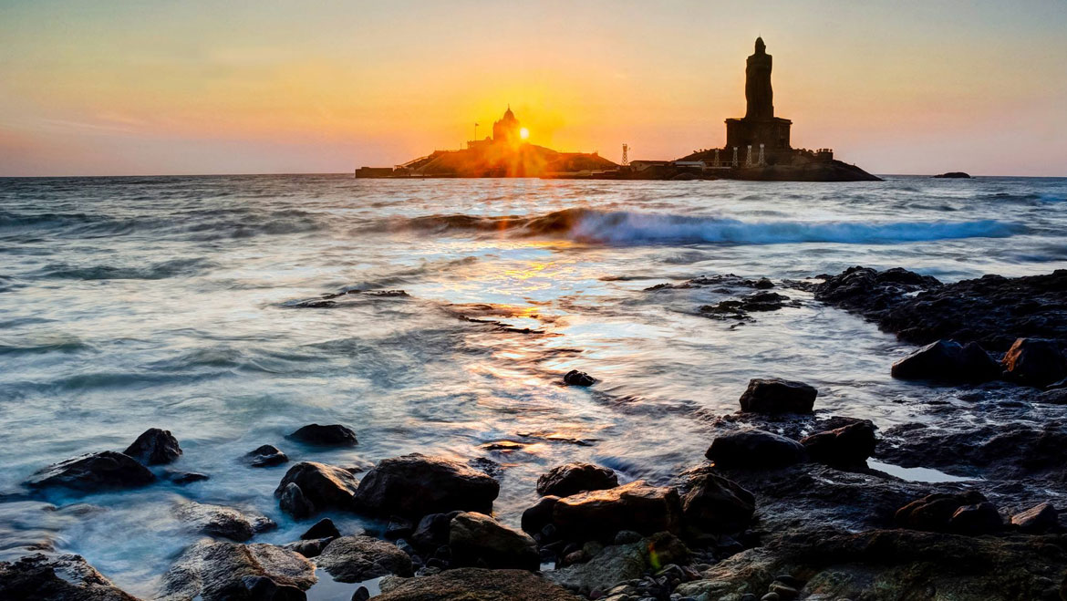 Temples With Beach Tour Of Tamil Nadu & Kerala  05 Nights / 06 Days